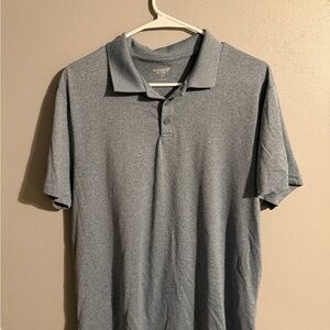 Old Navy Men's Heather Gray Polo Shirt